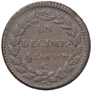 Foreign Coins - FRANCE First Republic (1792–1804) 5 Centimes A....