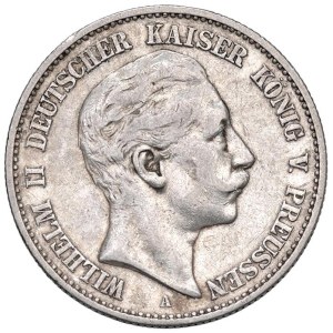 Foreign Coins - GERMANY Prussia - Wilhelm II (1888–1918) 2 Marc...