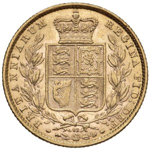 Foreign coins - INGHILTERRA Vittoria (1837-1901) Sterlina 1872 - K...