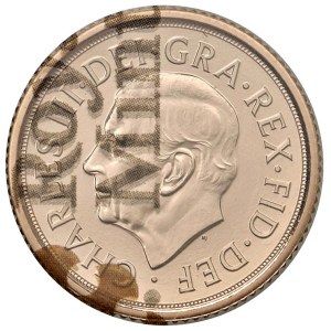 Foreign Coins - ENGLAND Charles III (2022-) Half Pound 2024 ...