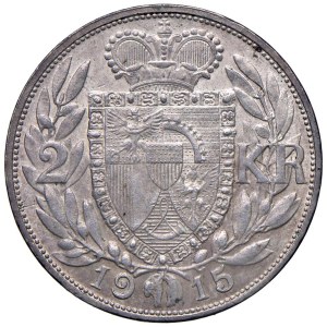 Foreign Coins - LIECHTENSTEIN Johann (1858–1929) 2 Kronen 1915 - K...