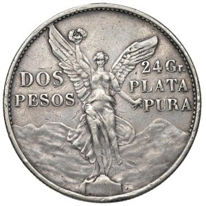 Ausländische Münzen – MEXIKO 2 Pesos 1921 – KM 462 AG (26,47 g)...