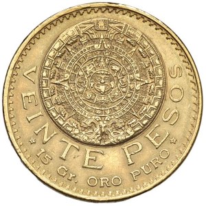 Foreign coins - MESSICO 20 Pesos 1919 - AU (g 16,65) Colpetti al b...