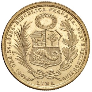 Foreign coins - PERU 50 Soles 1962 - KM 230; Fr. 79 AU (23.39 g)...