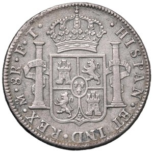 Zahraniční mince – ŠPANĚLSKO Karel IV. (1788–1808) Mexiko – 8 reales 180...