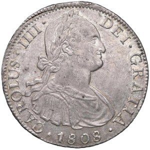 Zahraniční mince – ŠPANĚLSKO Karel IV. (1788–1808) Mexiko – 8 reales 180...