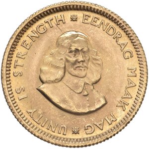 Zahraniční mince – JIŽNÍ AFRIKA Rand 1967 – KM 63 AU (3,98 g)...