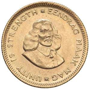 Ausländische Münzen – SÜDAFRIKA Rand 1971 – KM 63 AU (4,00 g)...