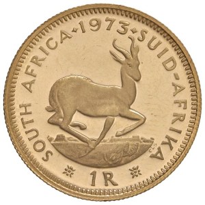 Zahraniční mince – JIŽNÍ AFRIKA Rand 1973 – KM 63 AU (4,00 g)...