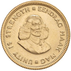 Zahraniční mince – JIŽNÍ AFRIKA Rand 1976 – KM 63 AU (3,99 g)...