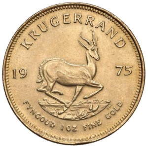Foreign coins - SOUTH AFRICA Krugerrand 1975 - KM 73 AU (33.99 g)...