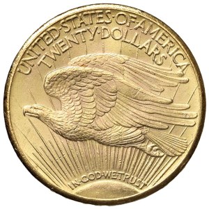 Foreign coins - USA 20 Dollari 1926 - KM 131 AU (g 33,46) Minimi s...