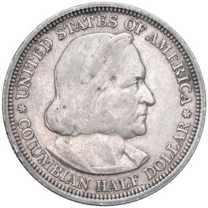Foreign coins - USA Mezzo dollaro 1893 - KM 117 AG (g 12,40) Colpe...