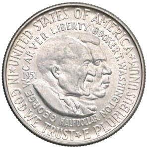 Foreign Coins - USA 1951 Washington-Carver Half Dollar - KM 200 ...