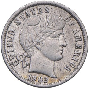 Foreign Coins - 1902 U.S. Dime - KM 113 AG (2.41 g)...