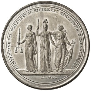 Napoleonic medals - MEDAGLIE ETA’ NAPOLEONICA Medaglia 1813 scatola co...