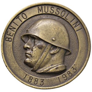 Fascist Medals - FASCIST MEDALS 1983 Medal Commemorating the Pr...
