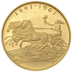 Savoy medals - Medaglia 1861 - 1961 Unità d'Italia - Opus: Giampa...