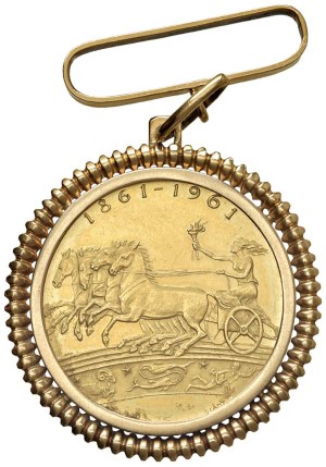 Savoy medals - Medaglia 1861 - 1961 Unità d'Italia - Opus: Giampa...