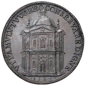 Papal and Religious Medals - Gregory XIII (1572–1585) Medal from 1582 Commemorating the...