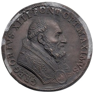 Papal and Religious Medals - Gregory XIII (1572–1585) Undated medal for ...