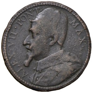 Pápežské a náboženské medaily – Alenš VII. (1655–1667) Odliata medaila A. V. (166...