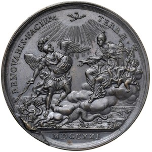 Papal and Religious Medals - Innocent XIII (1721–1724) Medal, 1721, Auspici p...