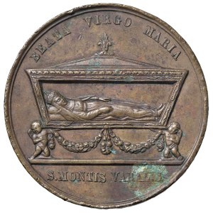 Papal and Religious Medals - Pius IX (1846–1878) 1857 Medal: The Tomb of Mary...