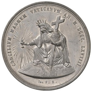 Papal and Religious medals - Pio IX (1846-1878) Medaglia 1869 Concilio Ecumenic...
