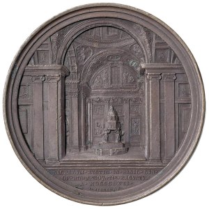 Papal and Religious Medals - Pius IX (1846–1878) 1872 Medal, Year XXVII, Restorations...