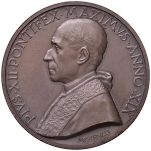 Papal and Religious Medals - Pius XI (1922–1939) Medal A. XIX - Opus: Mistruz...
