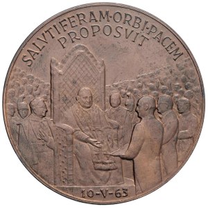 Papal and Religious Medals - John XXIII (1958–1963) 1963 Medal For the...
