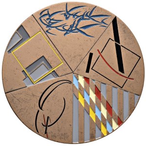 Cities Medals - BERGAMO. 1983 Medal Raltà Cultural and Art Center...