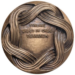 City Medals - BERGAMO. Undated medal - Urbes in Orbe. Cima...