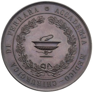 City Medals - FERRARA. Medal from 1865? For the Medical-Ch...