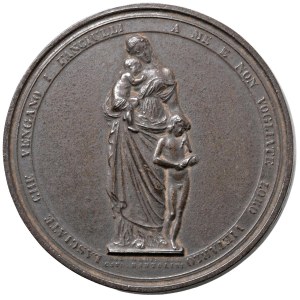 Médailles des villes - FOLLONICA. Grand-Duché de Toscane, médaille de 1841, à...