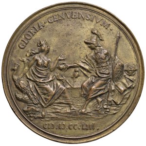 Médailles des villes - GÊNES. Clelia Grillo Borromeo (1684-1777) Médailles...