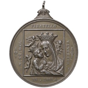 Cities medals - IMOLA. Medaglia 1849 Madonna del Piratello, S.S.Ve...