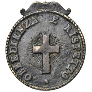 Medale miejskie – LIVORNO. Medal bez daty (XVIII? wiek). Dla...