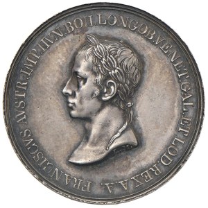 City Medals - MILAN. Francis I of Austria, King of Lombardy-Venetia...