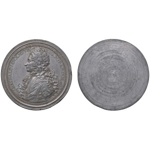 City Medals - MODENA. Rinaldo D'Este (1706-1737) Pair of medals...
