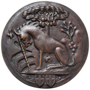 Cities Medals - MODENA. Large 1924 medal. In memory of ...