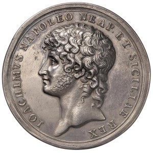 Médailles des villes - MÉDAILLES DE NAPLES ET DU SUD DE L'ITALIE - Gioacchino N...