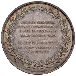 Cities Medals - RAVENNA. Luigi Carlo Farini, 1878 Medal of Merit...