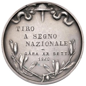 Cities Medals - ROME. 1920 Medal from the National Shooting Range in Rome...