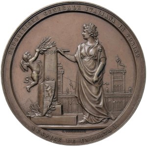 Cities medals - TORINO. Medaglia senza data (1884?) Esposizione Ge...