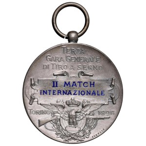Cities Medals - TURIN. 1898 Medal for the Third General Competition of...
