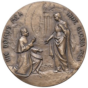 Cities Medals - TURIN. 1968 Medal Commemorating the Centennial of the Base...