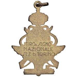 Cities Medals - TURIN. Undated medal (20th century) TSN Shooting...