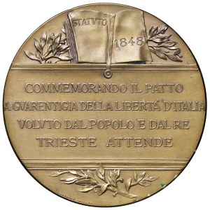 Cities Medals - TRIESTE Medal, 1898, 50th Anniversary of the Establishment...